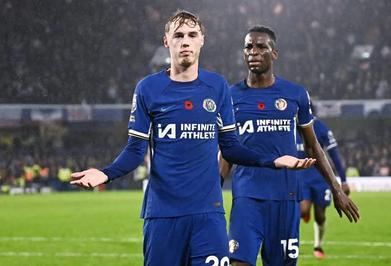 Cole Palmer và Nicolas Jackson đang dần tiến bộ trong màu áo Chelsea - Ảnh: Internet