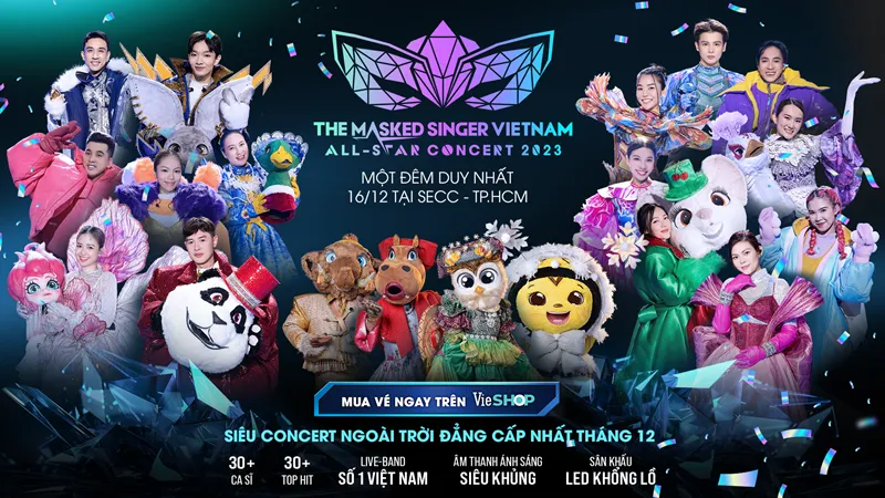 Lady Mây, Bướm Mặt Trăng và Tí Nâu sẽ đồng hành trong The Masked Singer Vietnam All-star Concert 2023 4