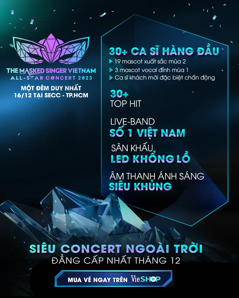 Lady Mây, Bướm Mặt Trăng và Tí Nâu sẽ đồng hành trong The Masked Singer Vietnam All-star Concert 2023 5