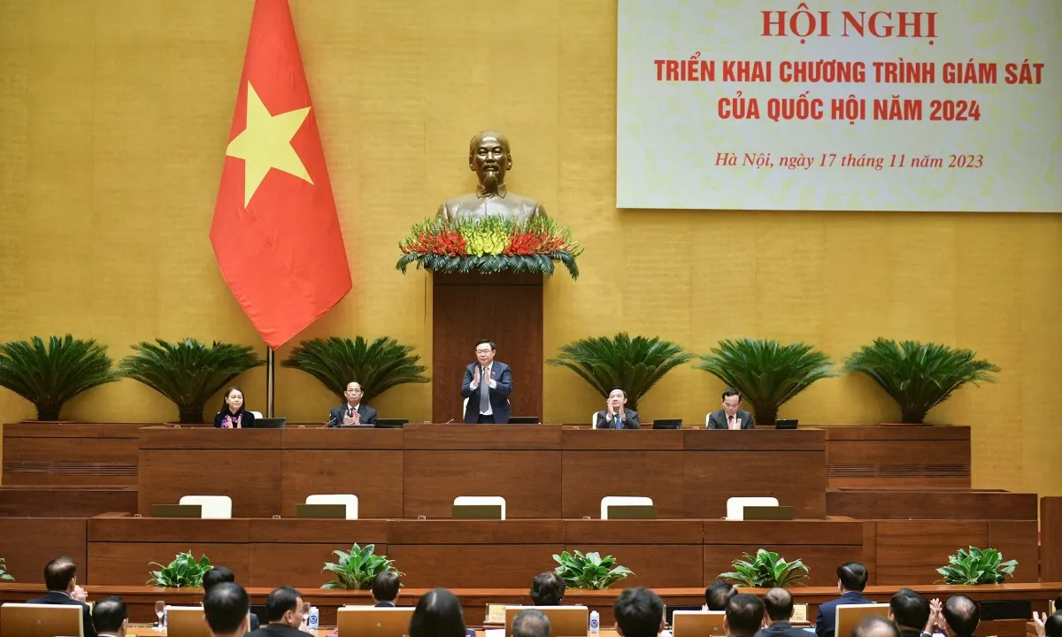 Triển khai thực hiện chương trình giám sát của Quốc hội năm 2024