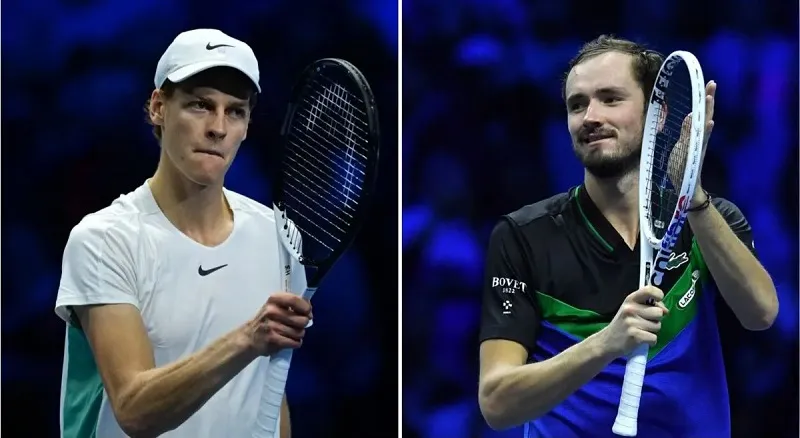 Xác định hai cặp Bán kết ATP Finals 2023: Alcaraz vs Djokovic | Medvedev vs Sinner