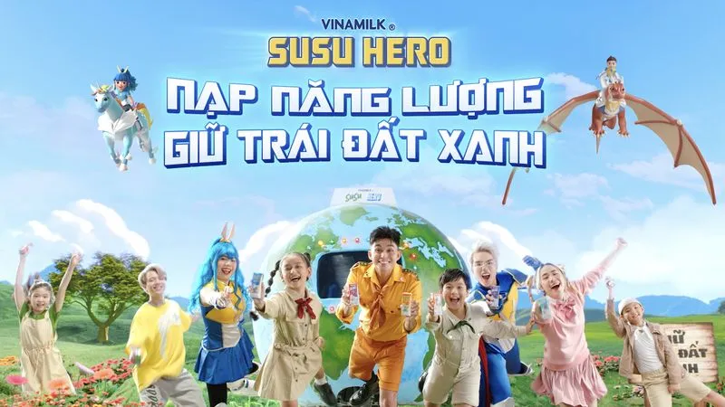 Nhãn hàng SuSu & Hero tiếp tục chinh phục khán giả nhỏ tuổi với MV ca nhạc sôi động sáng tạo 6