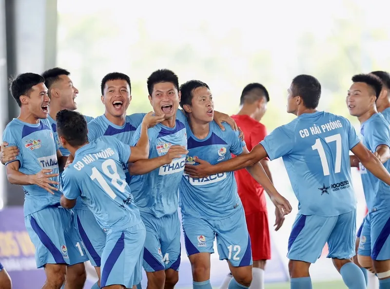 Công đoàn Hải Phòng trở thành nhà vô địch đầu tiên Giải bóng đá công nhân toàn quốc