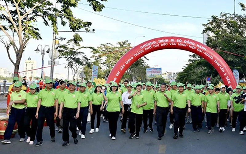 Đi bộ đồng hành của TP Thủ Đức vận động được hơn 18 tỷ đồng chăm lo cho người nghèo 1