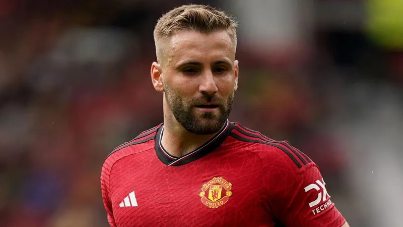 Luke Shaw có thể trở lại trước Everton - Ảnh: Internet