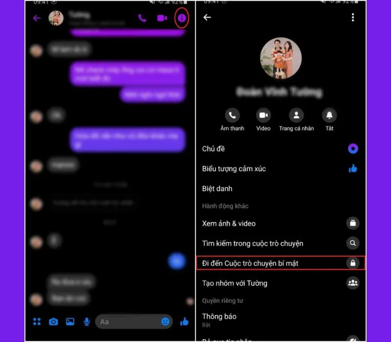 Góc giải đáp: Cuộc trò chuyện bí mật trên messenger là gì 2