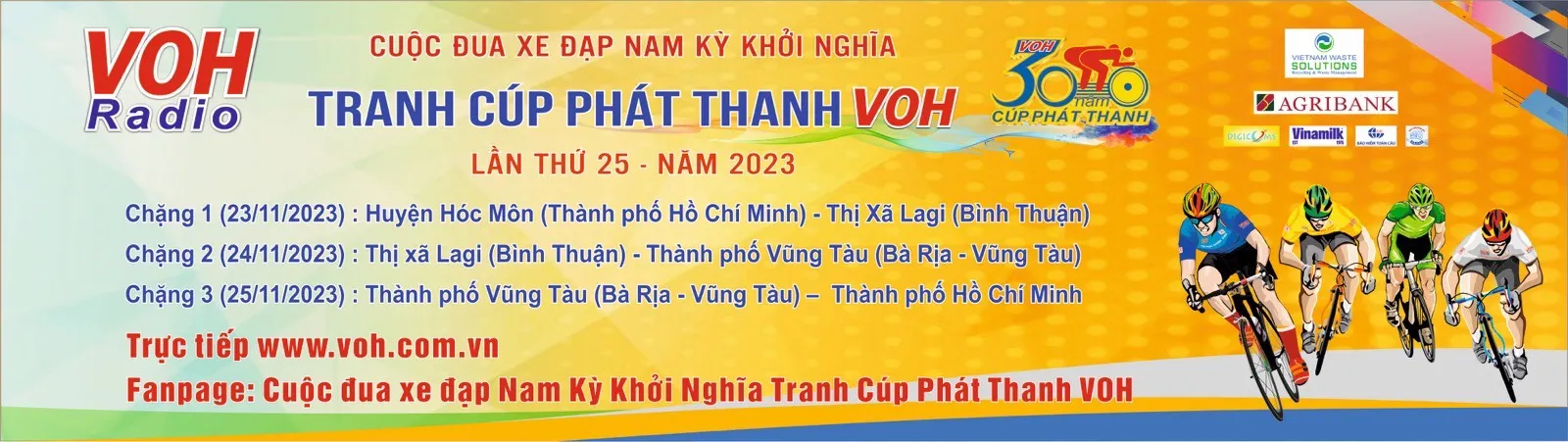 Triển lãm ảnh và vật phẩm hành trình 30 năm cuộc đua xe đạp Nam Kỳ Khởi Nghĩa - Tranh cúp phát thanh VOH 17