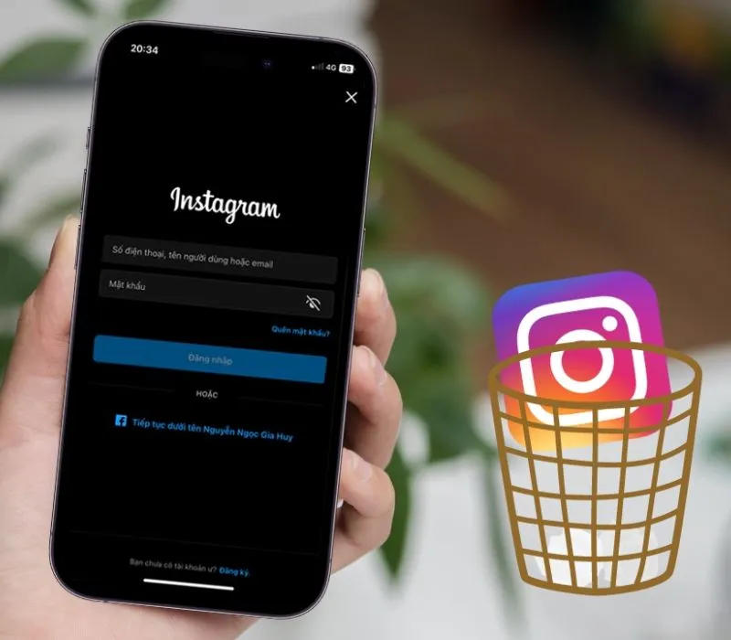 Cách khóa tài khoản Instagram, vô hiệu hóa trên điện thoại và máy tính 21