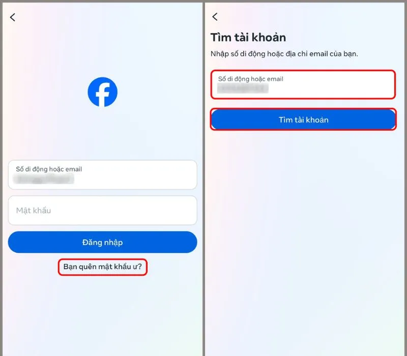 Hướng dẫn cách lấy lại mật khẩu facebook bằng Messenger 7