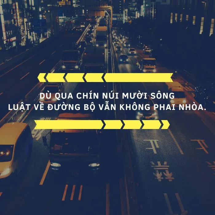 Thơ về an toàn giao thông, ca dao tuyên truyền giao thông 3