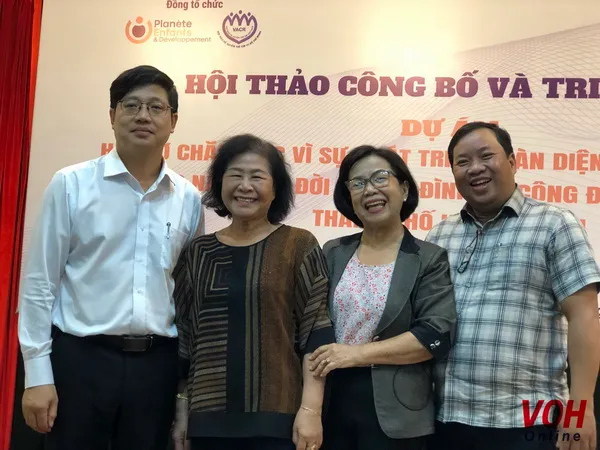 TPHCM triển khai dự án hỗ trợ chăm sóc trẻ em có hoàn cảnh đặc biệt từ những năm đầu đời 1