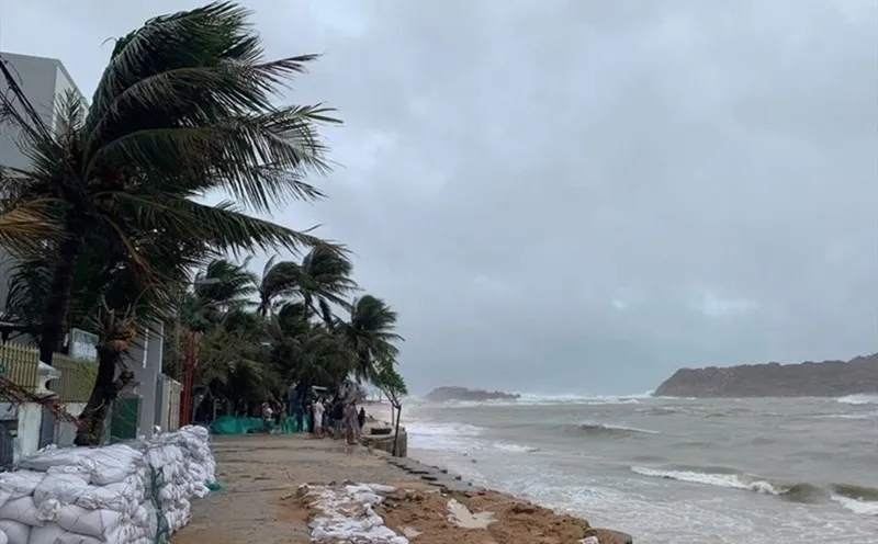 Một vùng áp thấp vừa hình thành trên Biển Đông 1