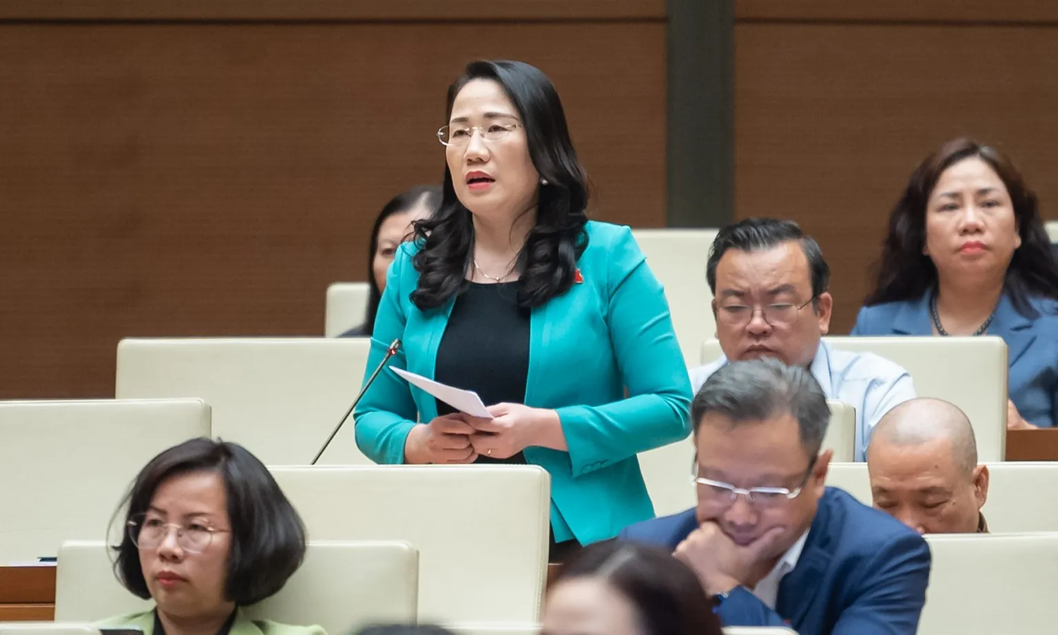 đại biểu Nguyễn Thị Thủy (Đoàn Bắc Kạn)