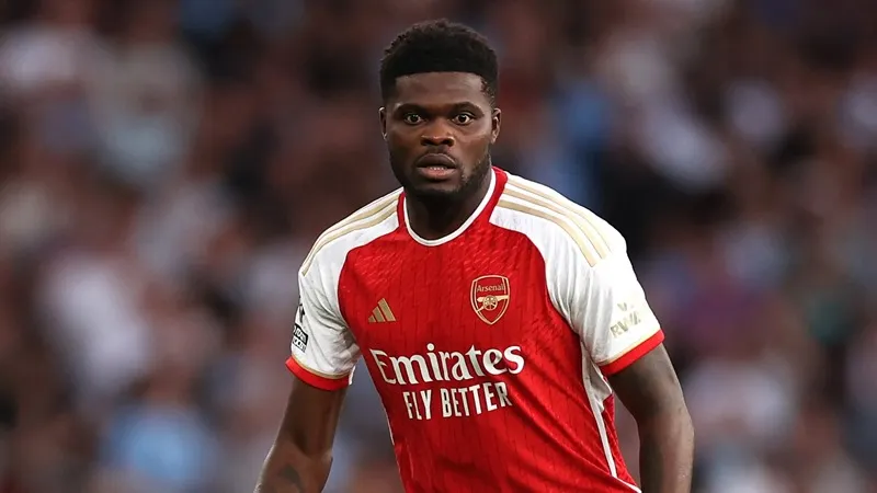 Thomas Partey có khả năng rời Arsenal ngay trong tháng 1/2024 - Ảnh: Internet