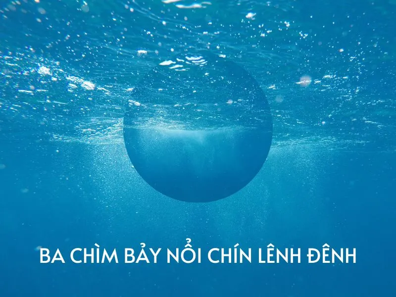 Giải thích thành ngữ “Ba chìm bảy nổi” là gì? 1