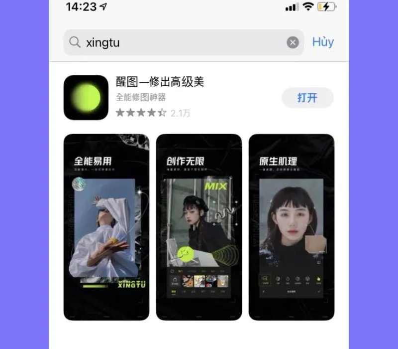 Xingtu là gì? Khám phá app chỉnh sửa ảnh hàng đầu Trung Quốc 6