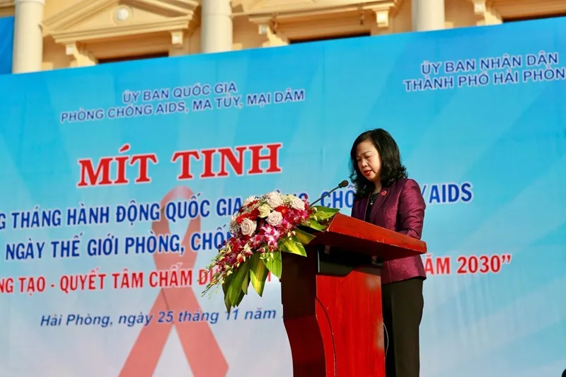 Tháng hành động quốc gia phòng, chống HIV/AIDS 2023: Quyết tâm chấm dứt AIDS vào năm 2030 1