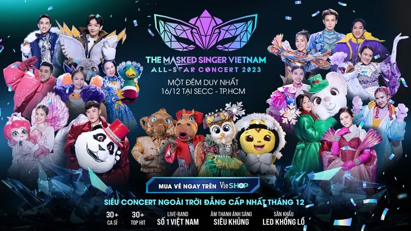 Sẽ có 6 màn lộ diện trong đêm The Masked Singer Vietnam All-star Concert 2023 6