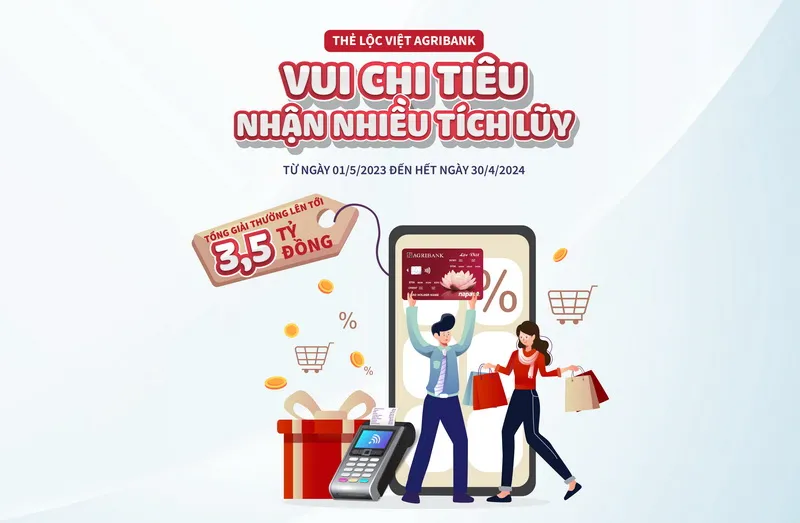 Đón mùa lễ hội – Bùng nổ ưu đãi kép cùng thẻ Lộc Việt Agribank 2