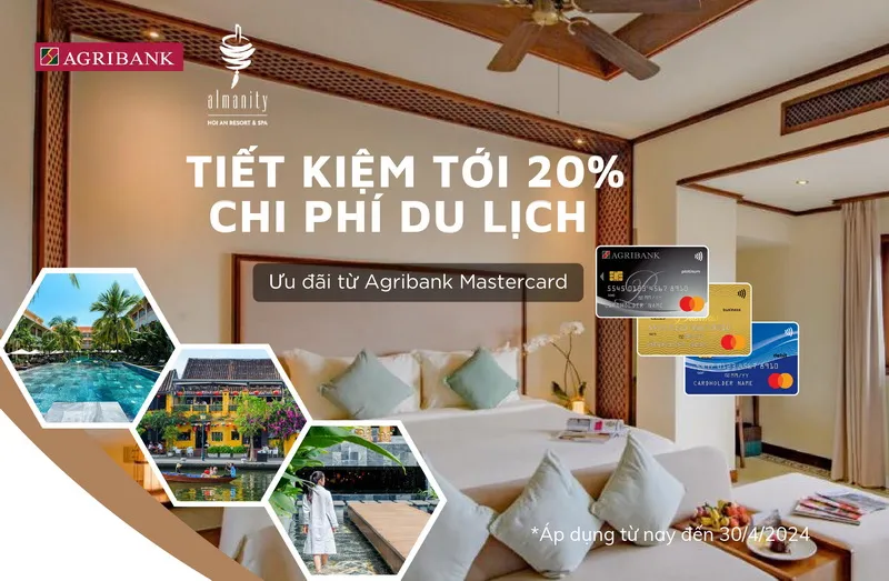 Hàng loạt ưu đãi cuối năm dành cho chủ thẻ Agribank Mastercard 3