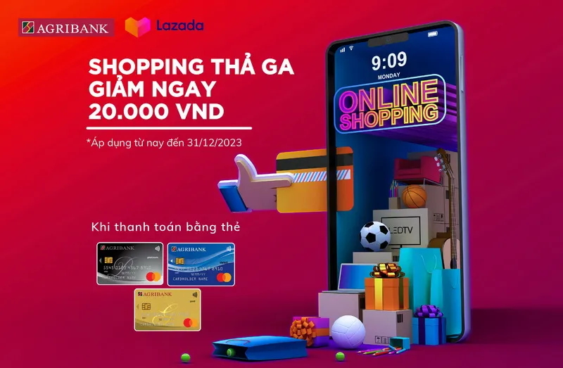 Hàng loạt ưu đãi cuối năm dành cho chủ thẻ Agribank Mastercard 1