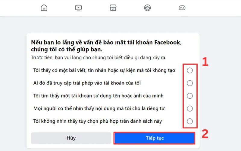 TOP 3 cách lấy lại tài khoản Facebook bị hack mà không tốn tiền 2