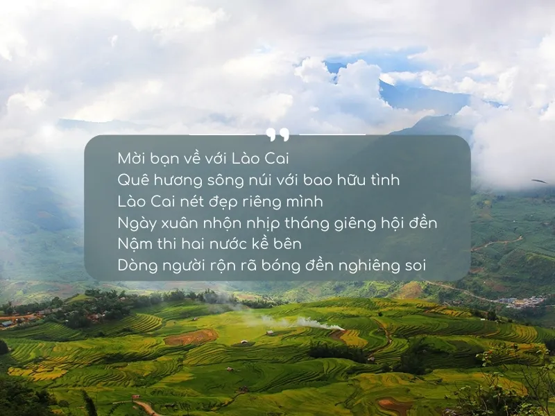 Tuyển tập thơ về Lào Cai, vùng đất biên cương Tổ quốc 1