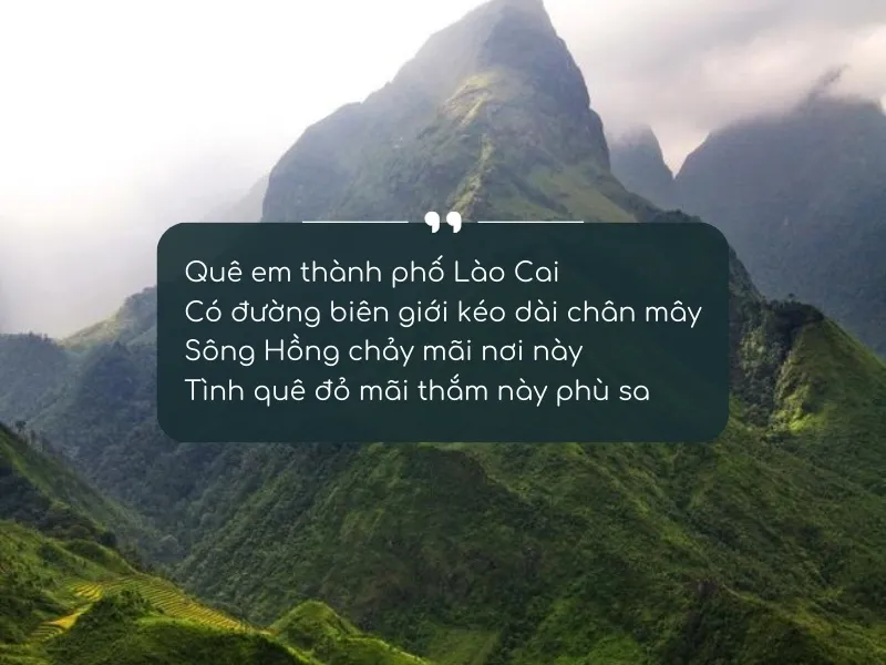 Tuyển tập thơ về Lào Cai, vùng đất biên cương Tổ quốc 4
