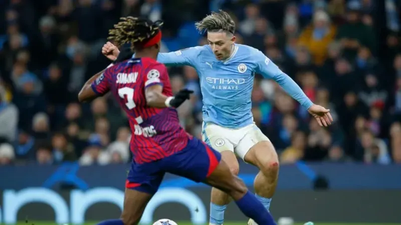 Jack Grealish gây thất vọng trong ngày được đá chính - Ảnh: Internet