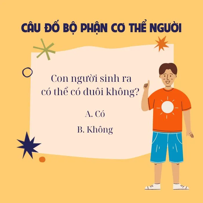 Top 70 câu đố về bộ phận cơ thể người cực “xoắn não” 4