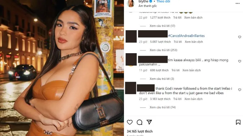 Andrea Brillantes - Người đẹp sinh năm 2003 vướng nghi vấn 