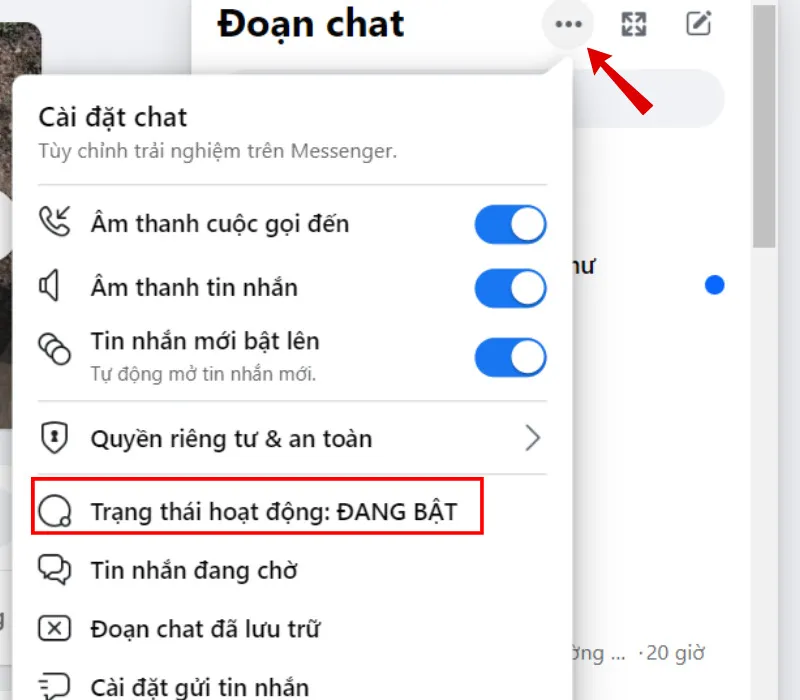 Chi tiết cách tắt hoạt động trên Facebook trên điện thoại và máy tính 9