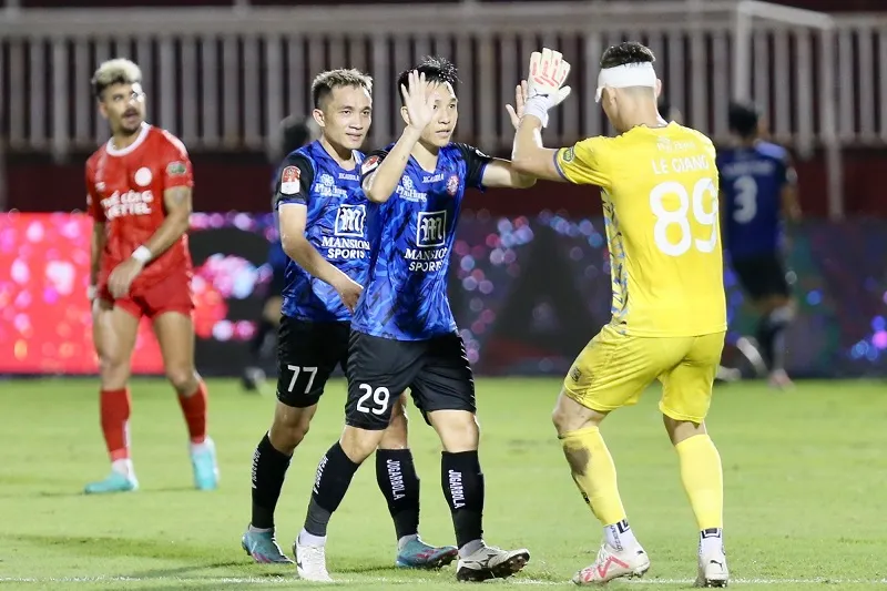 Kết quả V-League TPHCM vs Viettel: Đội chủ sân Thống Nhất thắng sốc Thể Công