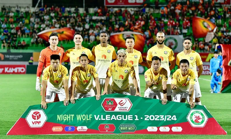 CLB Bình Định có nhà tài trợ mới, lần thứ 2 đổi tên tại mùa giải 2023/2024