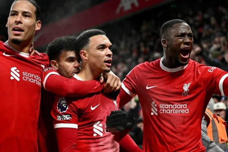 Liverpool vừa cón màn lội ngược dòng ấn tượng trước Fulham - Ảnh: Internet