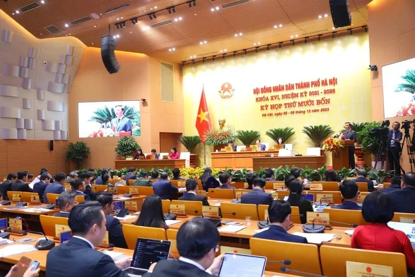 Họp HĐND TP Hà Nội ngày 6/12