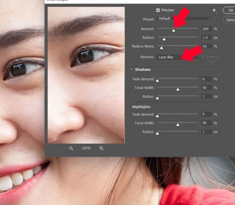 Hướng dẫn cách làm nét ảnh trong Photoshop cho người mới 14