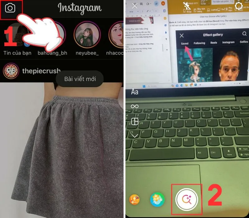 Cách tìm hiệu ứng trên Instagram chỉ trong một nốt nhạc 4