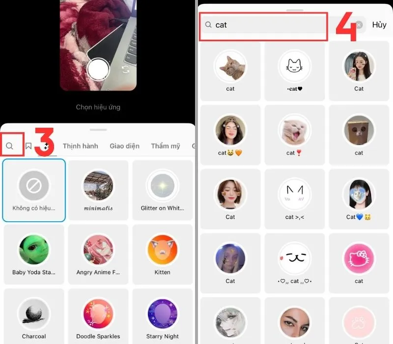 Cách tìm hiệu ứng trên Instagram chỉ trong một nốt nhạc 5