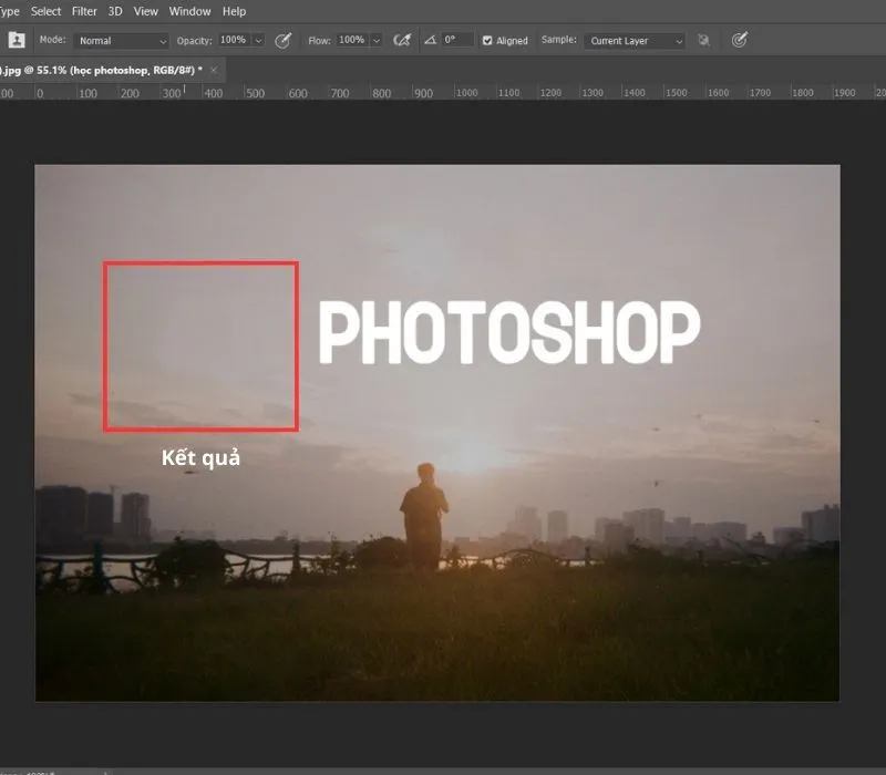 4 Cách xóa chữ trong Photoshop nhanh chóng, chuyên nghiệp 10