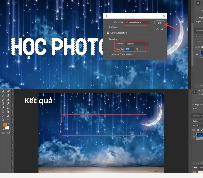 4 Cách xóa chữ trong Photoshop nhanh chóng, chuyên nghiệp 6