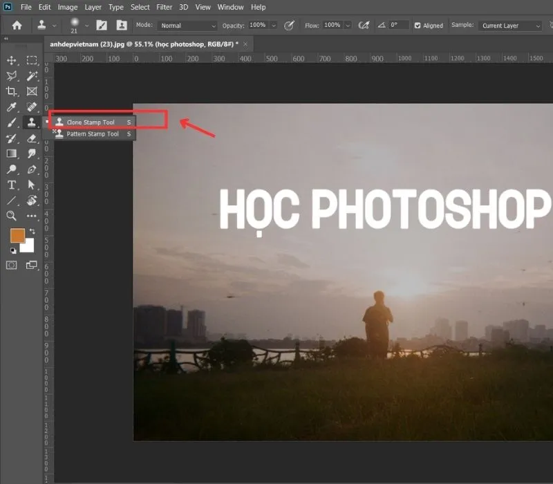 4 Cách xóa chữ trong Photoshop nhanh chóng, chuyên nghiệp 7