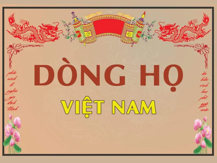 Top 15 dòng họ lớn nhất Việt Nam có thể bạn chưa biết 1