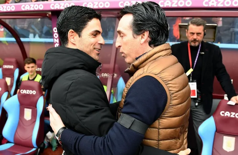 Arsenal chiến Aston Villa, Arteta đánh giá trình độ của Emery 1