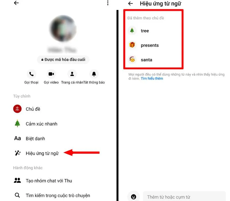 Cách cài đặt chủ đề Giáng sinh trên Messenger để cuộc trò chuyện thú vị 4