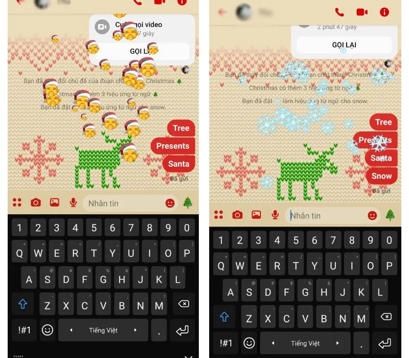 Cách cài đặt chủ đề Giáng sinh trên Messenger để cuộc trò chuyện thú vị 7