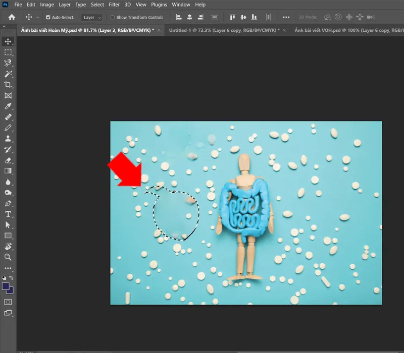 Hướng dẫn cách xóa vật thể trong Photoshop đơn giản nhất 7