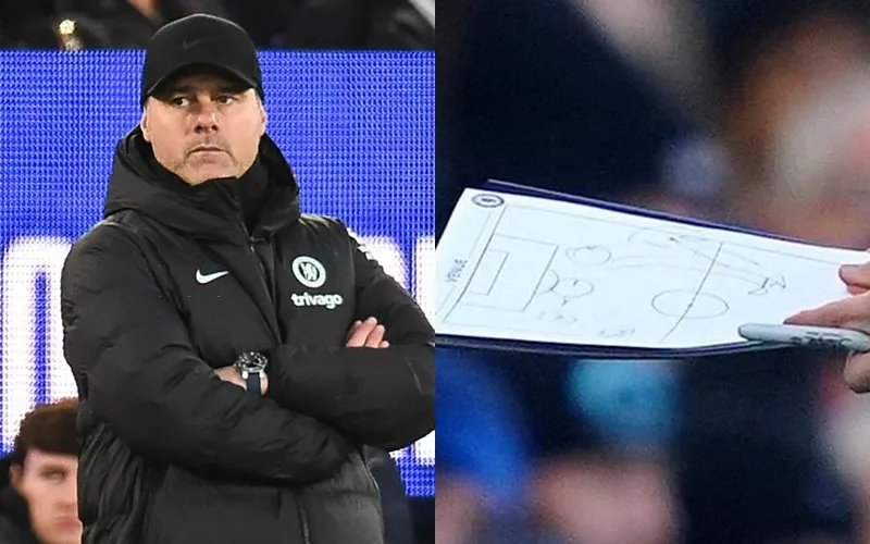 Pochettino làm lộ chiến thuật, CĐV Chelsea quả quyết: "Ông ta vẽ bừa thôi!" 1