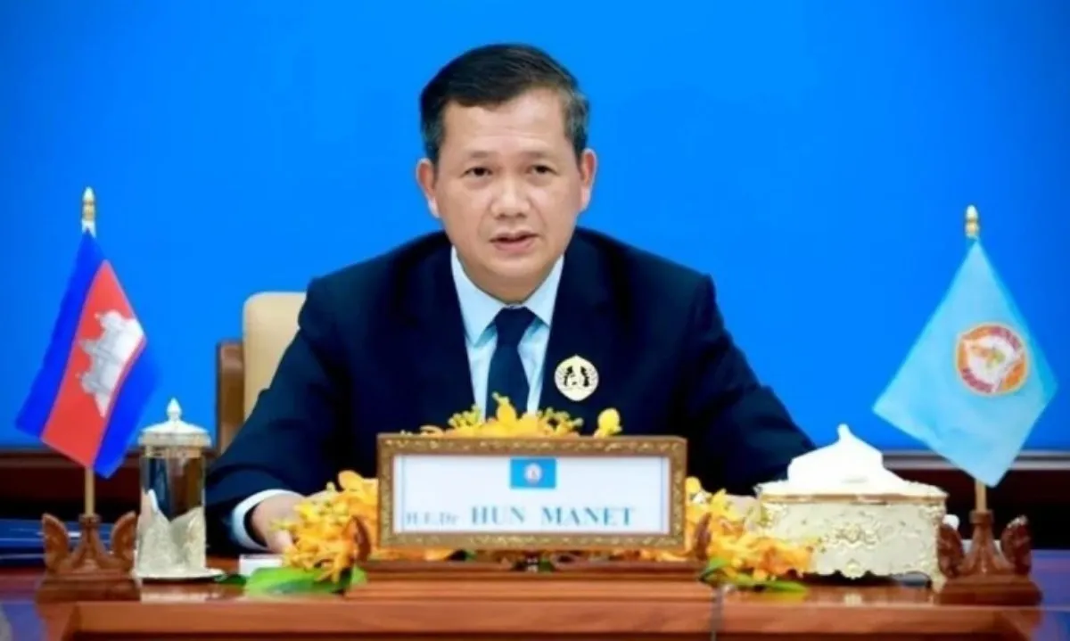 Thủ tướng Campuchia Hun Manet được bầu làm Phó Chủ tịch đảng cầm quyền CPP