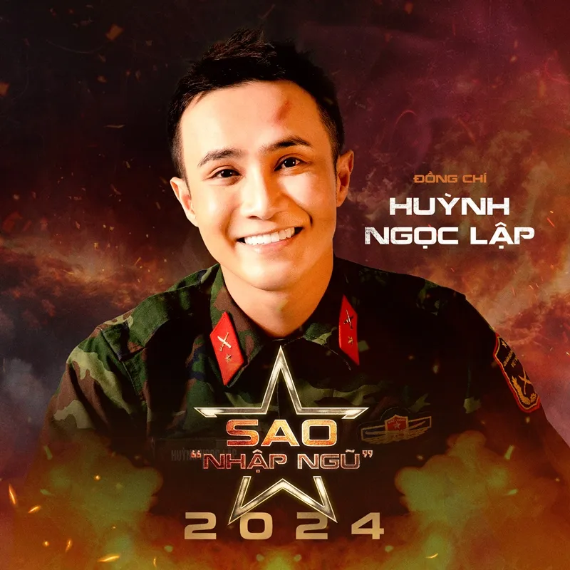 Huỳnh Lập nghiêm túc khi tham gia Sao Nhập Ngũ, 